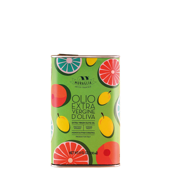 500ml Green Mediterranean Fruit Can