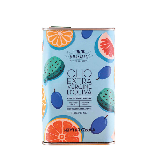 Mediterranean Fruit Can 500ml Light Blue