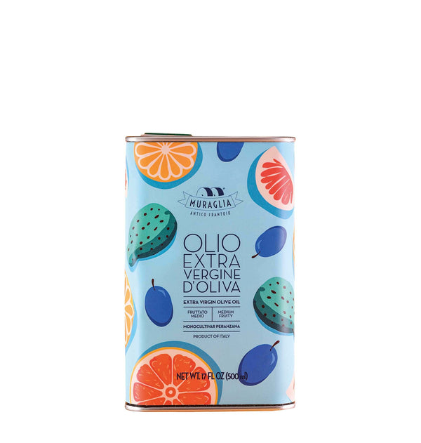 Mediterranean Fruit Can 500ml Light Blue