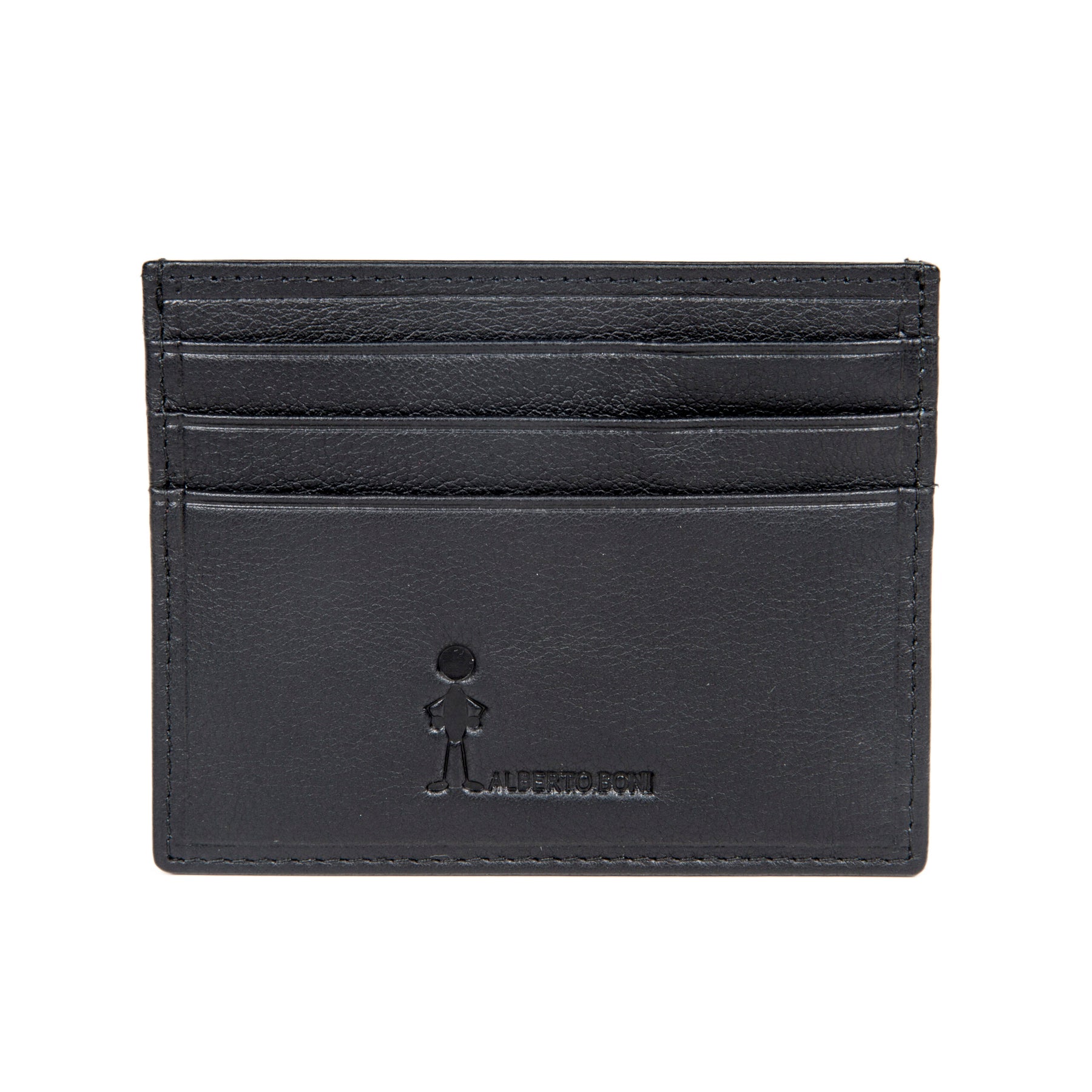 Black leather wallet