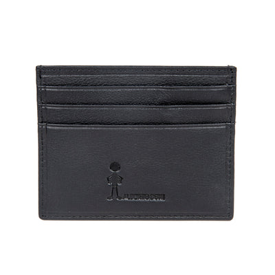 Black leather wallet