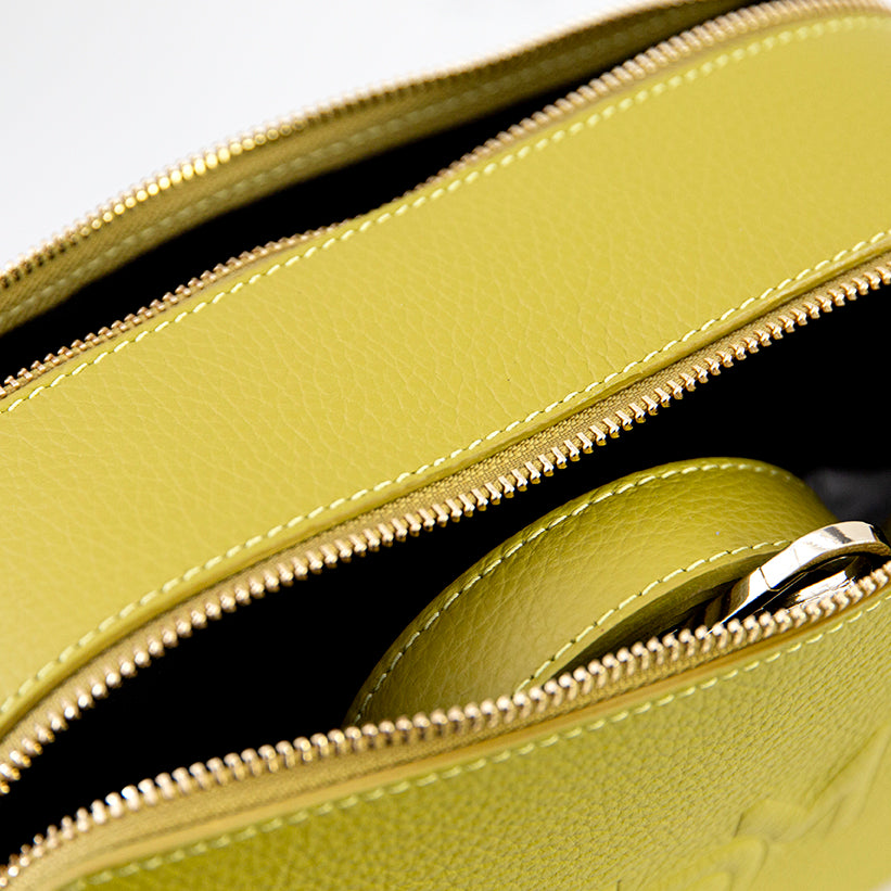 LOIS - Printed Lime Dollar Leather Soap Bar