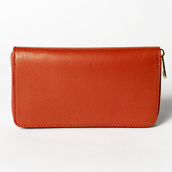 ELEGANT - portafoglio in pelle elegant rosso