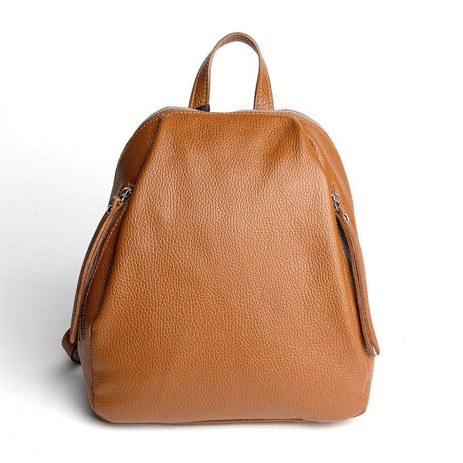 ZIP - leather dollar backpack
