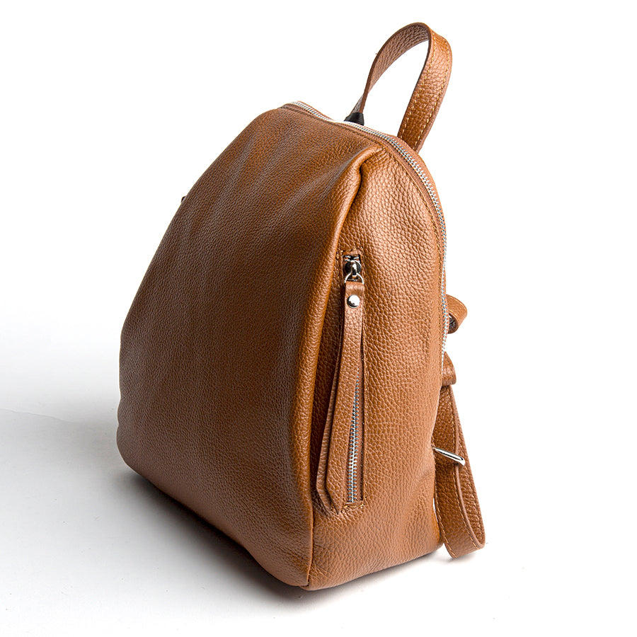 ZIP - leather dollar backpack