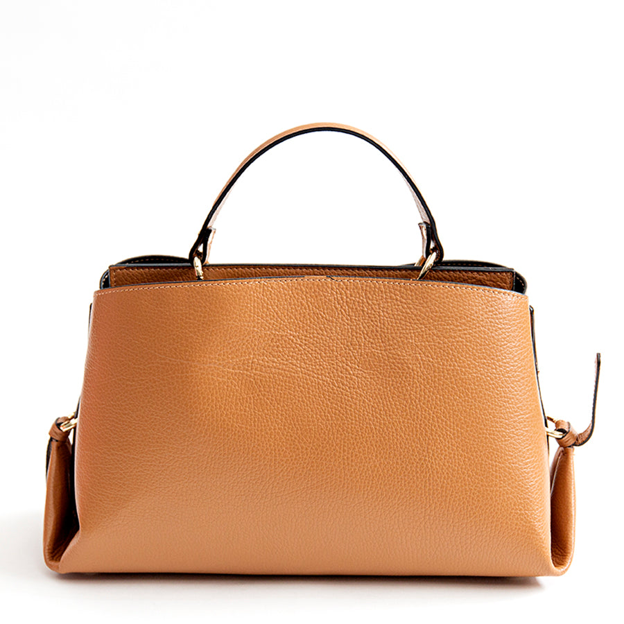 ALEXA IT/AM - structured leather dollar bag