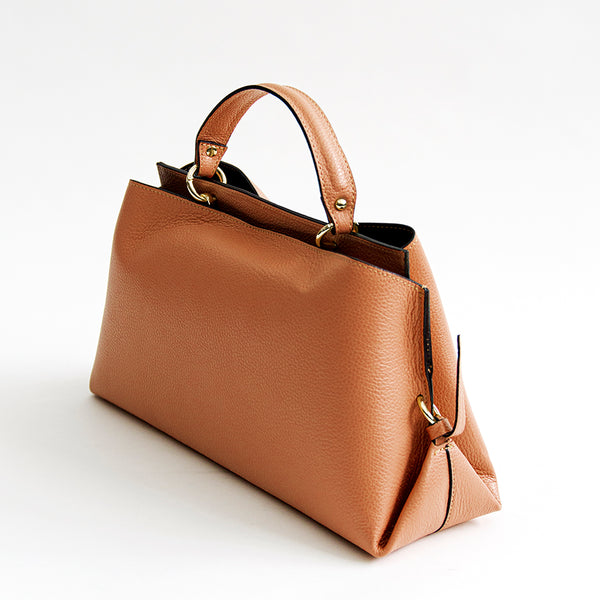 ALEXA IT/AM - structured leather dollar bag