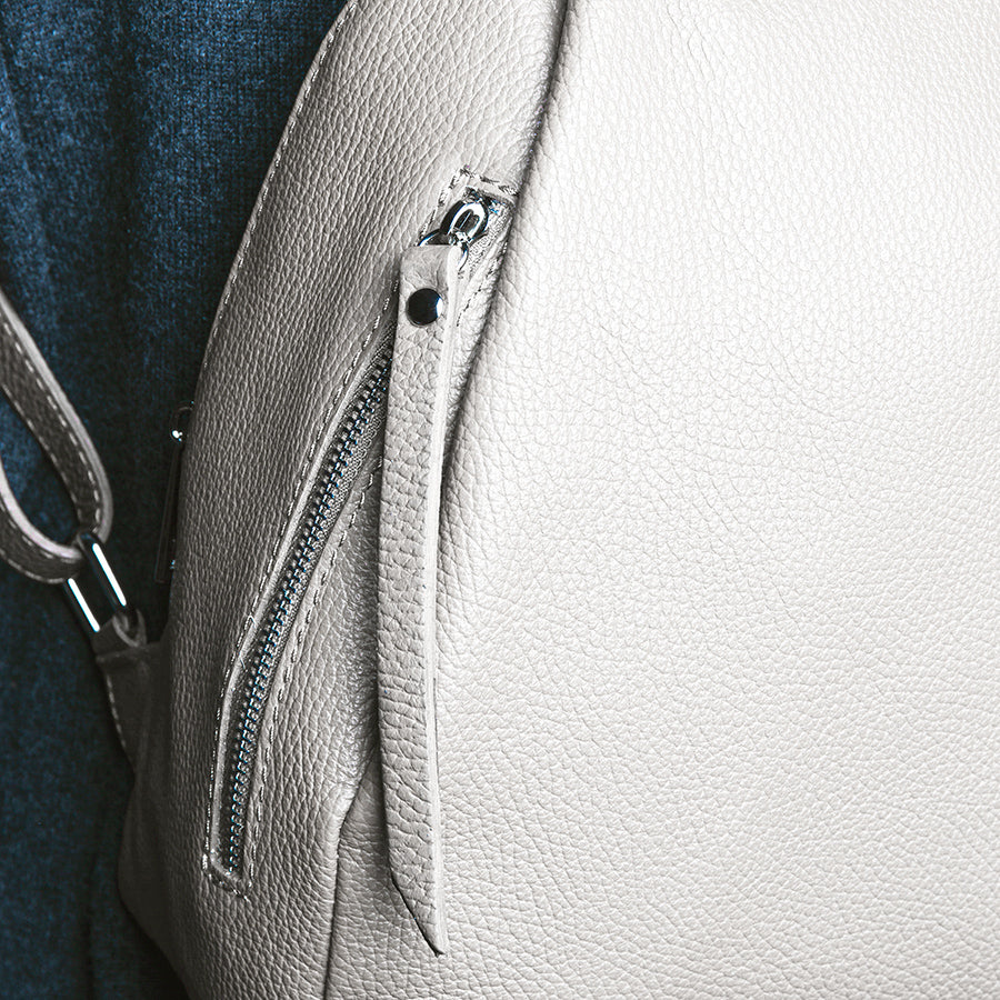 ZIP - leather backpack dollar milk