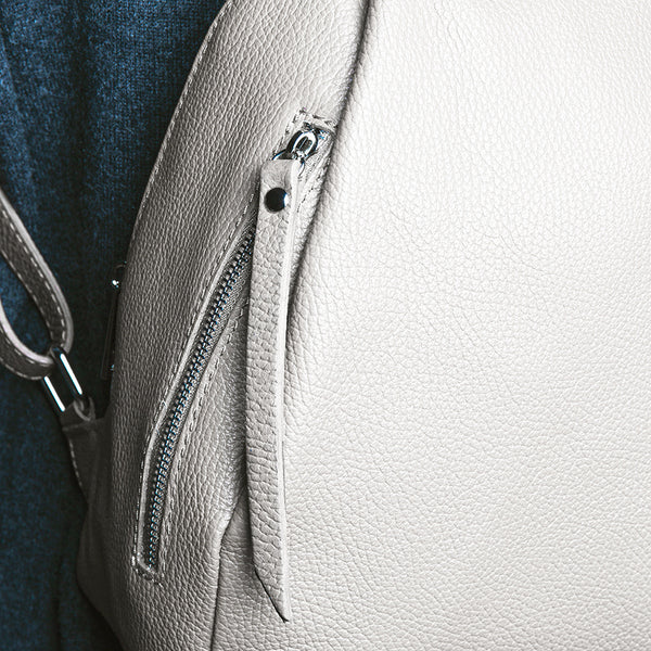 ZIP - leather backpack dollar milk