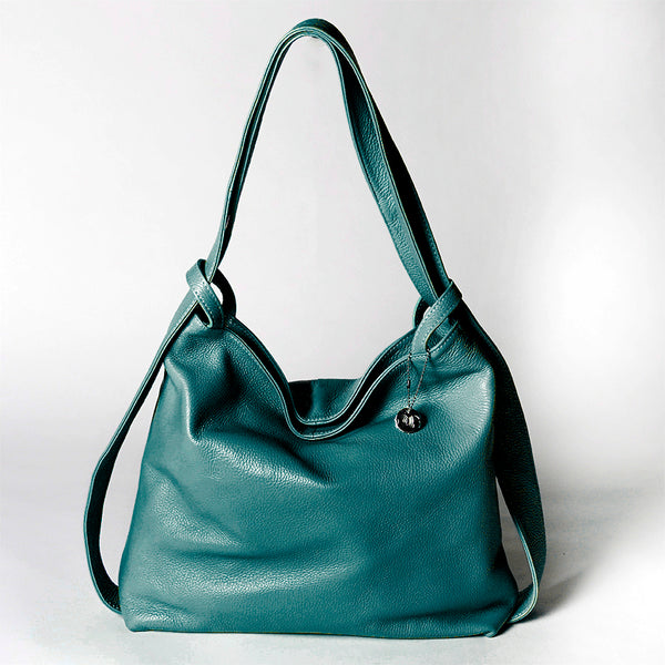 VENICE - Oil Dollar Leather Backpack/Bag
