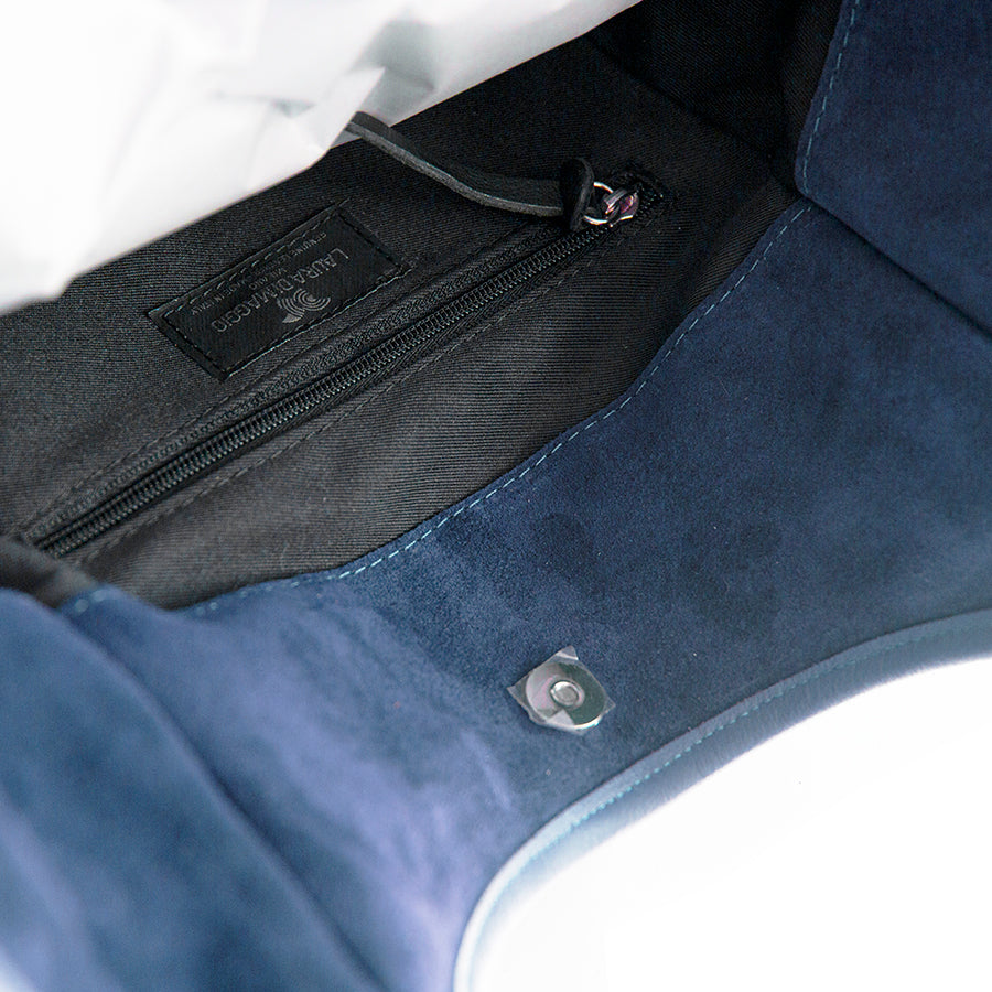 CLEA - Suede and leather bag