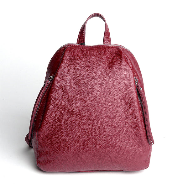ZIP - zainetto in pelle dollaro rubino