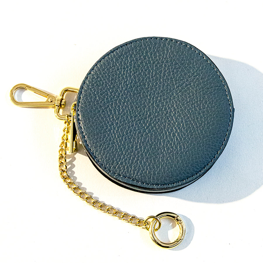 POUCH - leather dollar coin purse