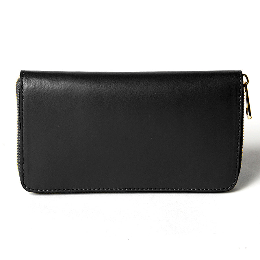 Elegant Black Leather Wallet