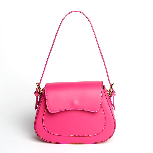 BARBIE - Elegant Fuchsia Leather Postina