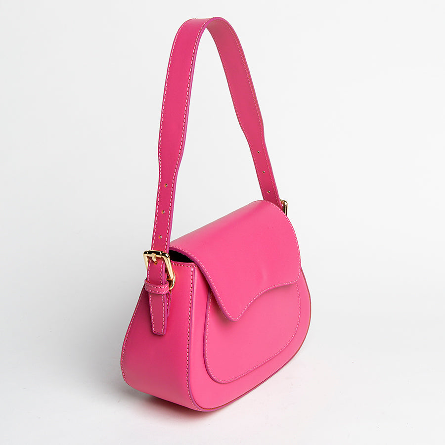 BARBIE - Elegant Fuchsia Leather Postina