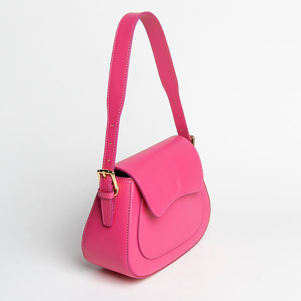 BARBIE - Elegant Fuchsia Leather Postina