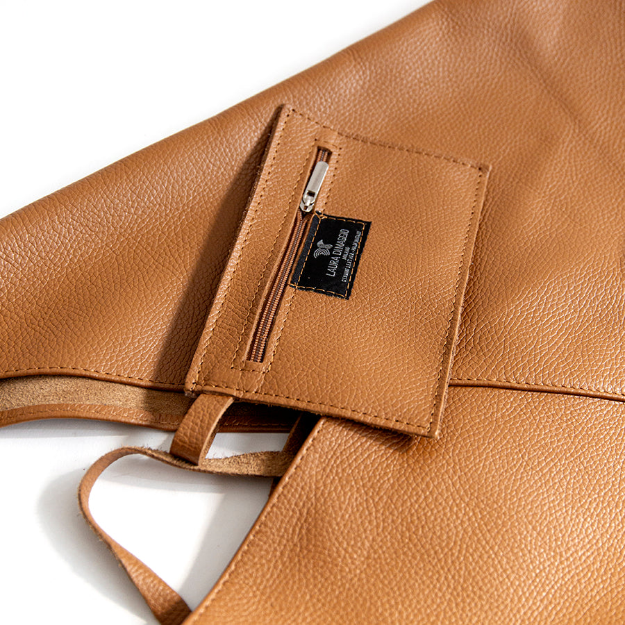 LINA AM - Maxi leather bag