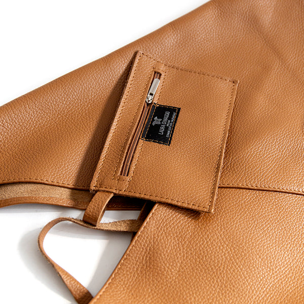 LINA AM - Maxi leather bag