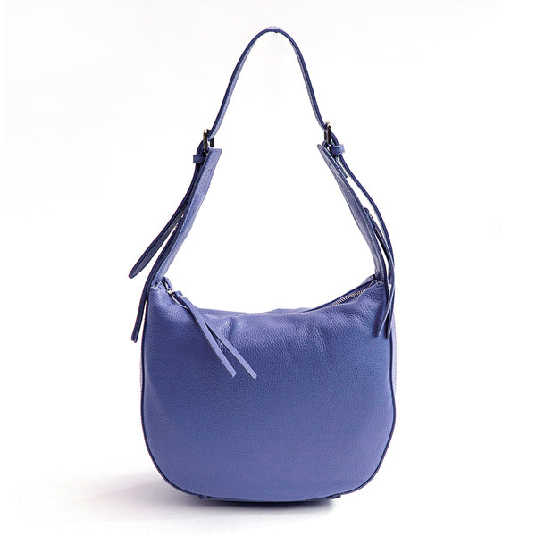VIKY AM - Bag with adjustable leather handle in lilac