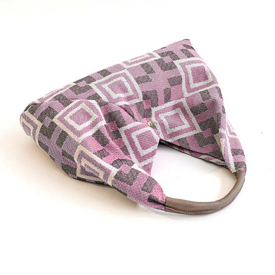 FANTASY SAC - Borsa in Tessuto Rosa Stampata