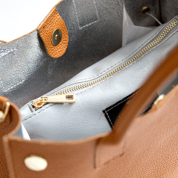 SAM IT - Shopping with Leather Studs