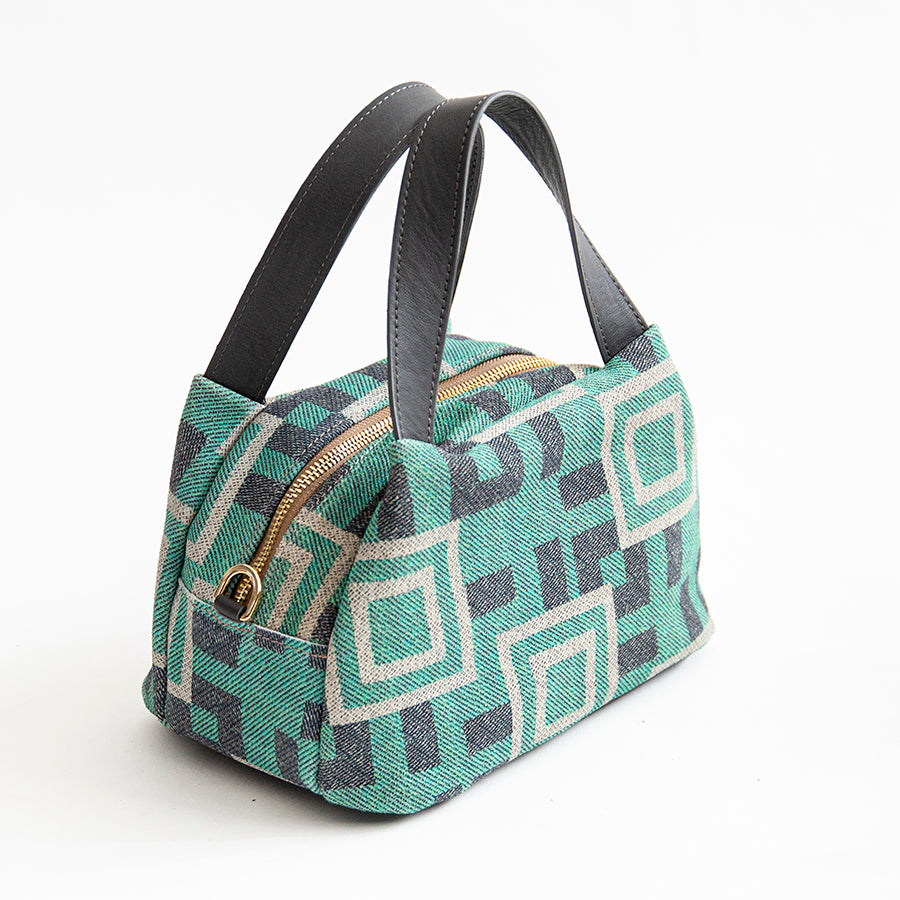 FANTASY - Tiffany Printed Suede Handbag