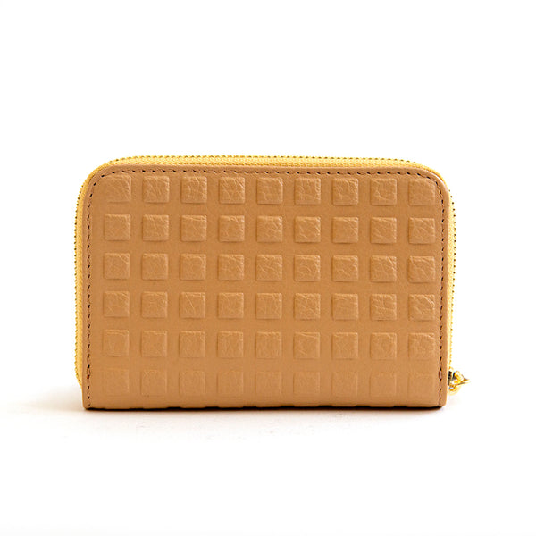 Medium Biscuit Leather Wallet