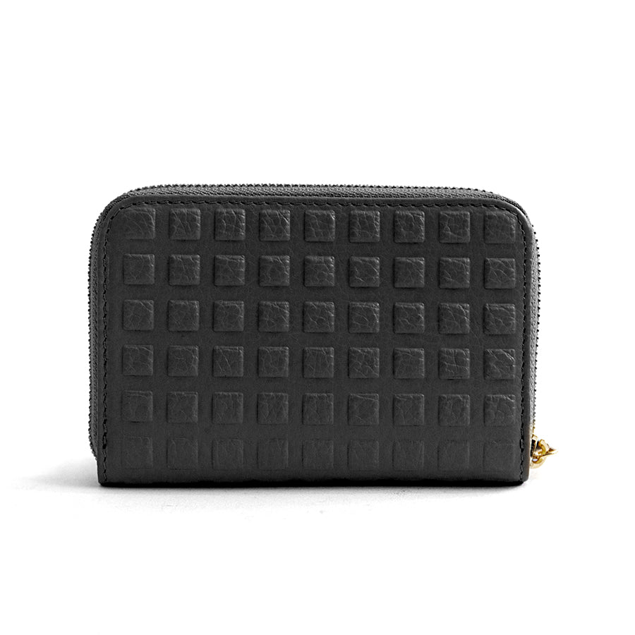 Medium Black Leather Wallet