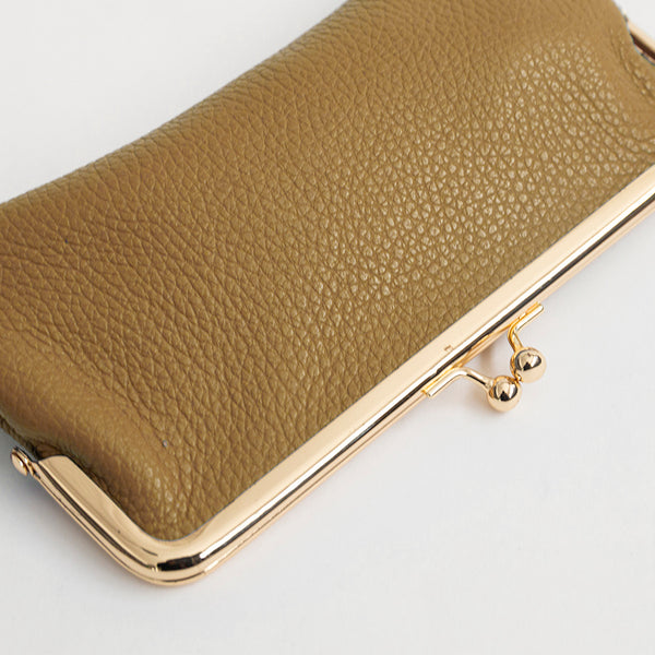 GLASSES CASE - Biscuit Leather