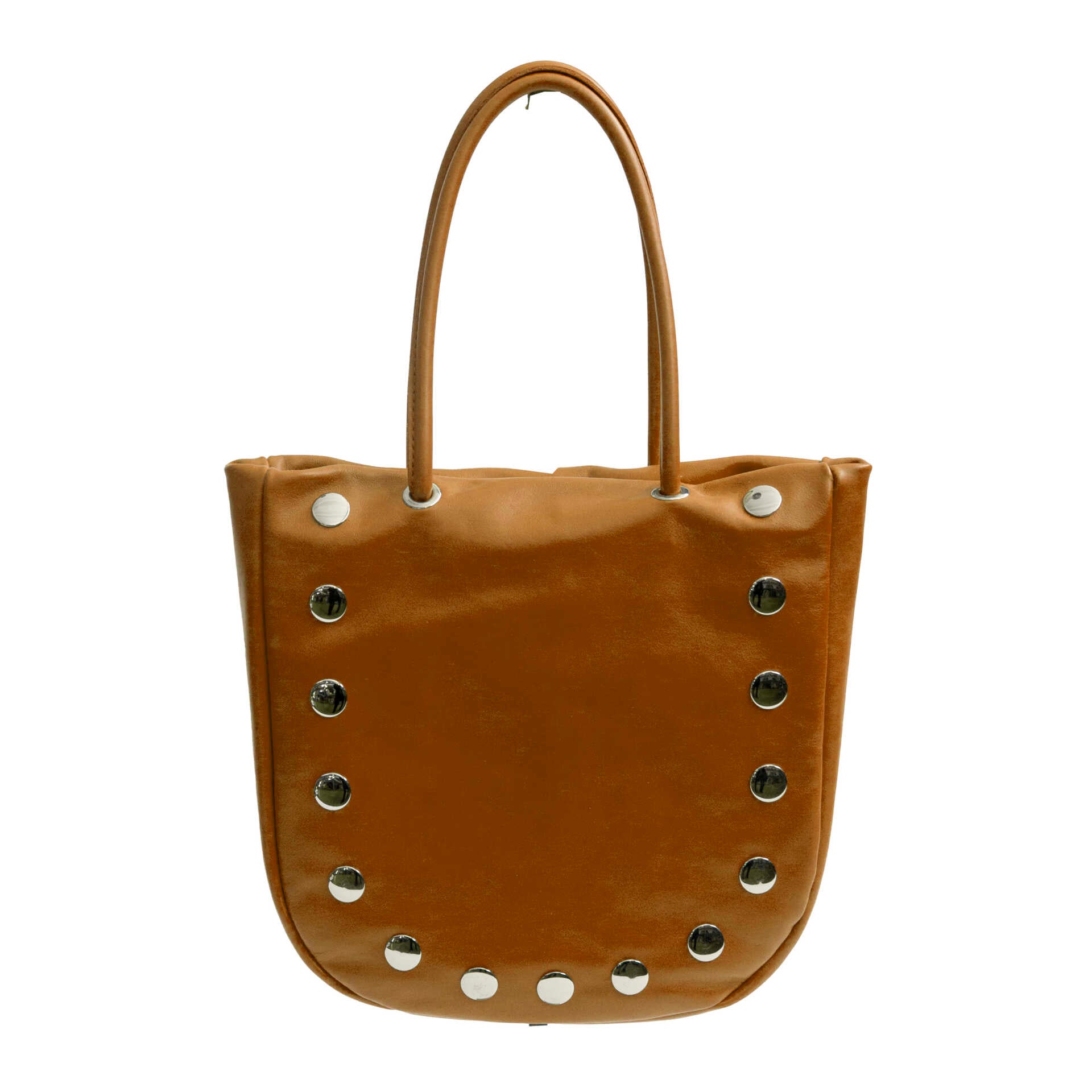 JILLY - Borsa da shopping in pelle nappa