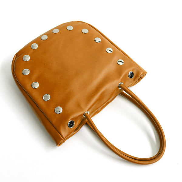 JILLY - Borsa da shopping in pelle nappa