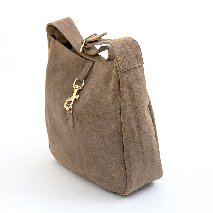 MEG - Sand Suede Bag