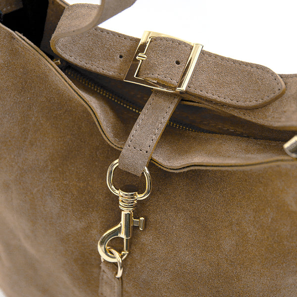 MEG - Sand Suede Bag