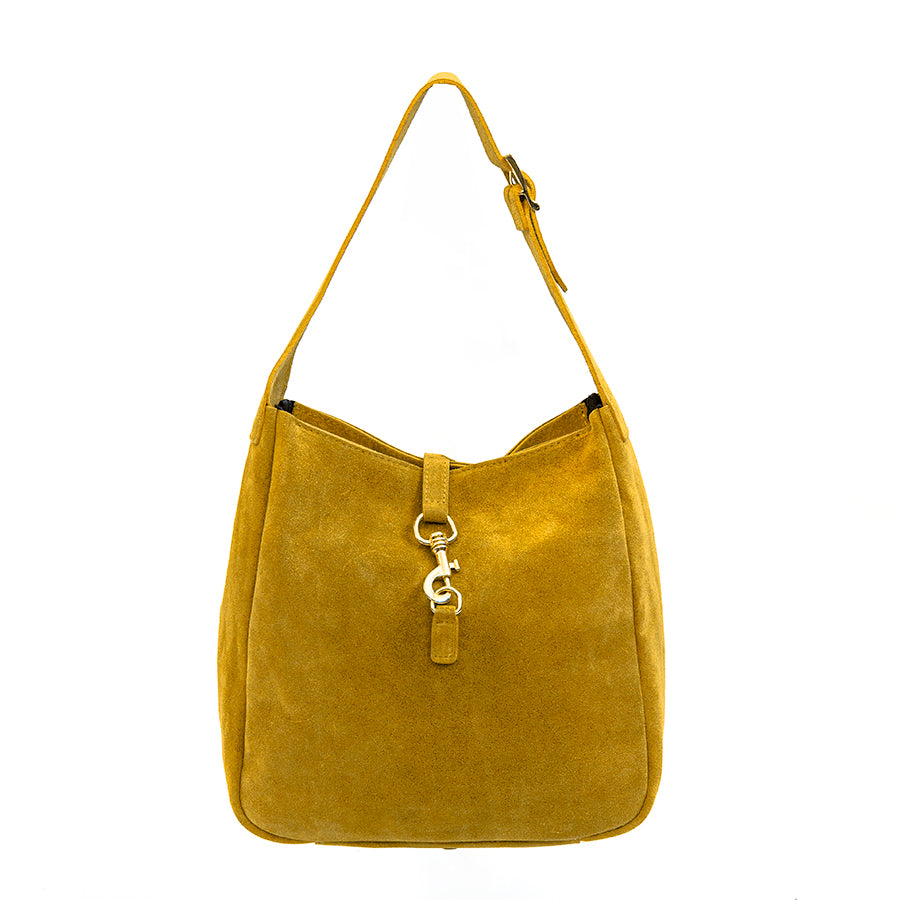 MEG - Yellow Suede Bag
