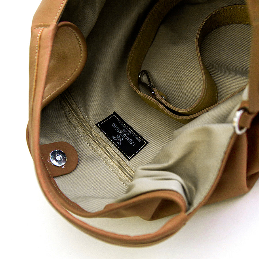 ELSA - Maxi bag in nappa leather