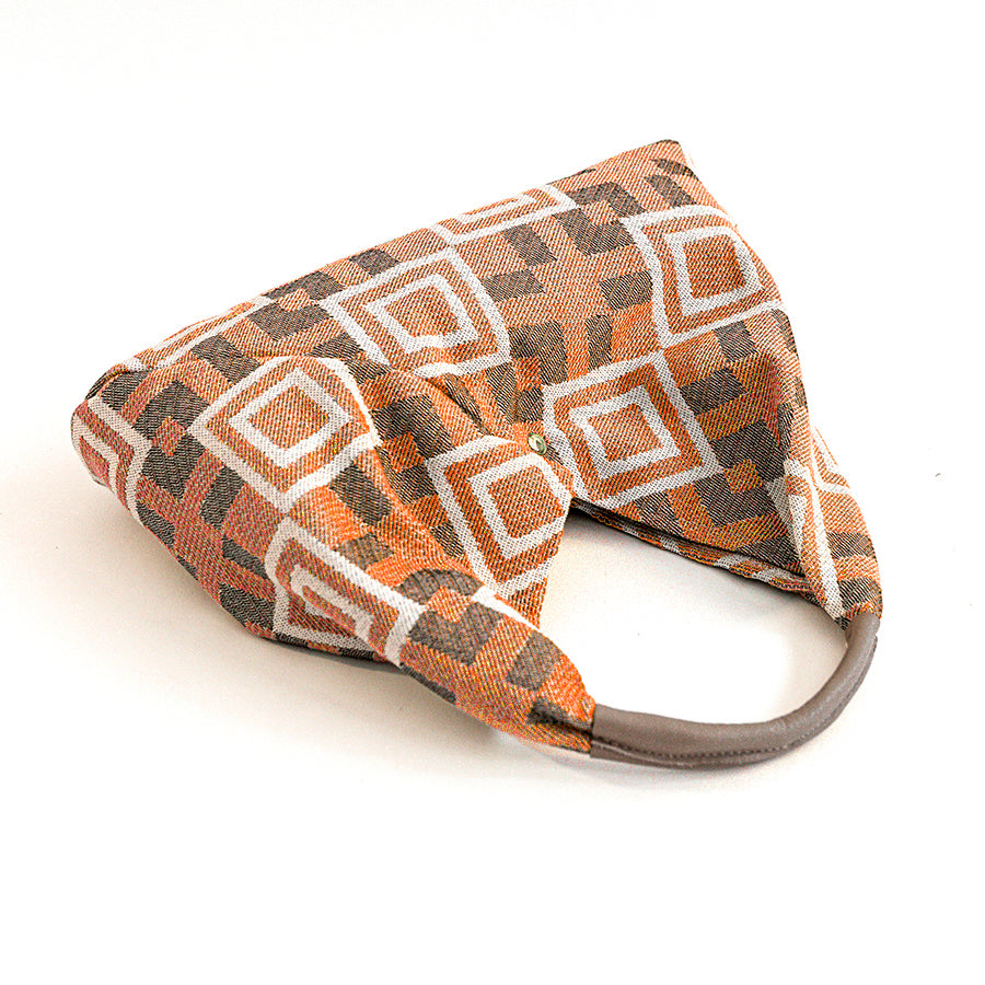 FANTASY SAC - Sacca in tessuto stampato arancio