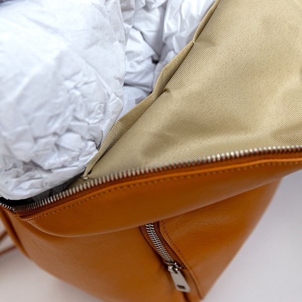 MAX - Light Leather Nappa Backpack