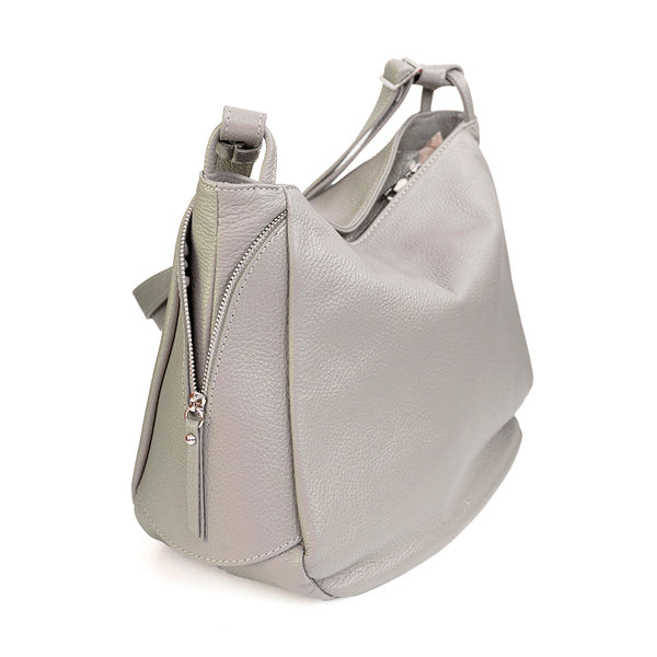 MARISSA - Sacca in pelle latte