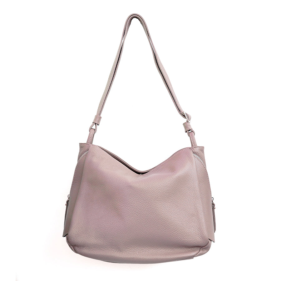 MARISSA - Blush Leather Bag