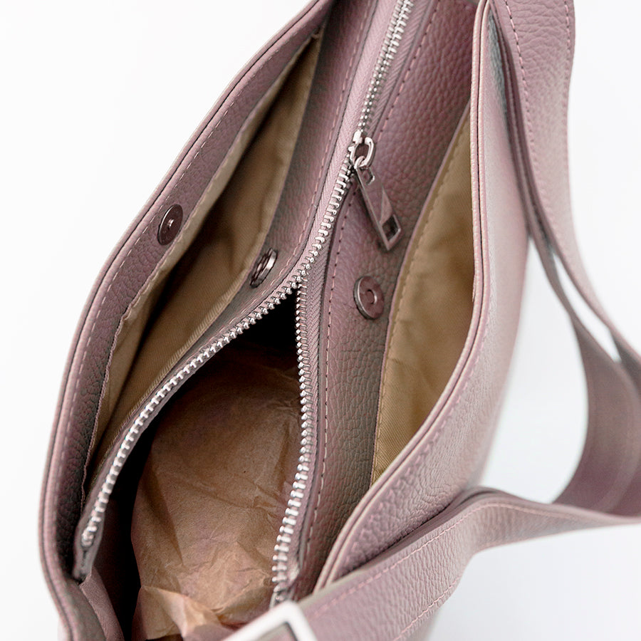 MARISSA - Blush Leather Bag