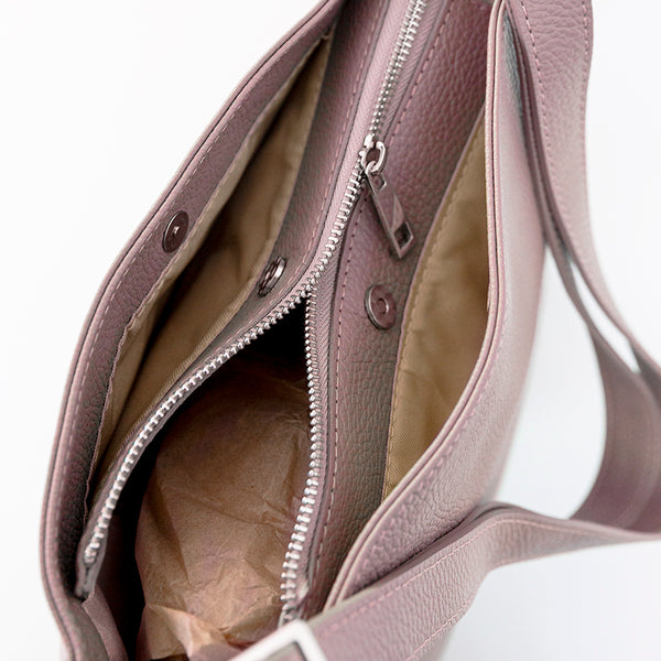 MARISSA - Blush Leather Bag