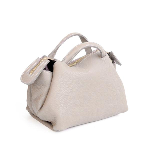 EMMA - Milk Leather Handbag