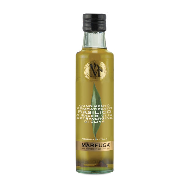 L’Olio Extravergine di Oliva aromatizzato al basilico - MARFUGA
