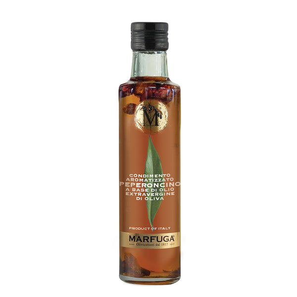 L’Olio Extravergine di Oliva aromatizzato al peperoncino - MARFUGA