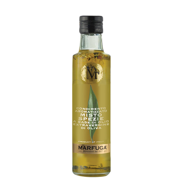 L’Olio Extravergine di Oliva aromatizzato misto spezie - MARFUGA