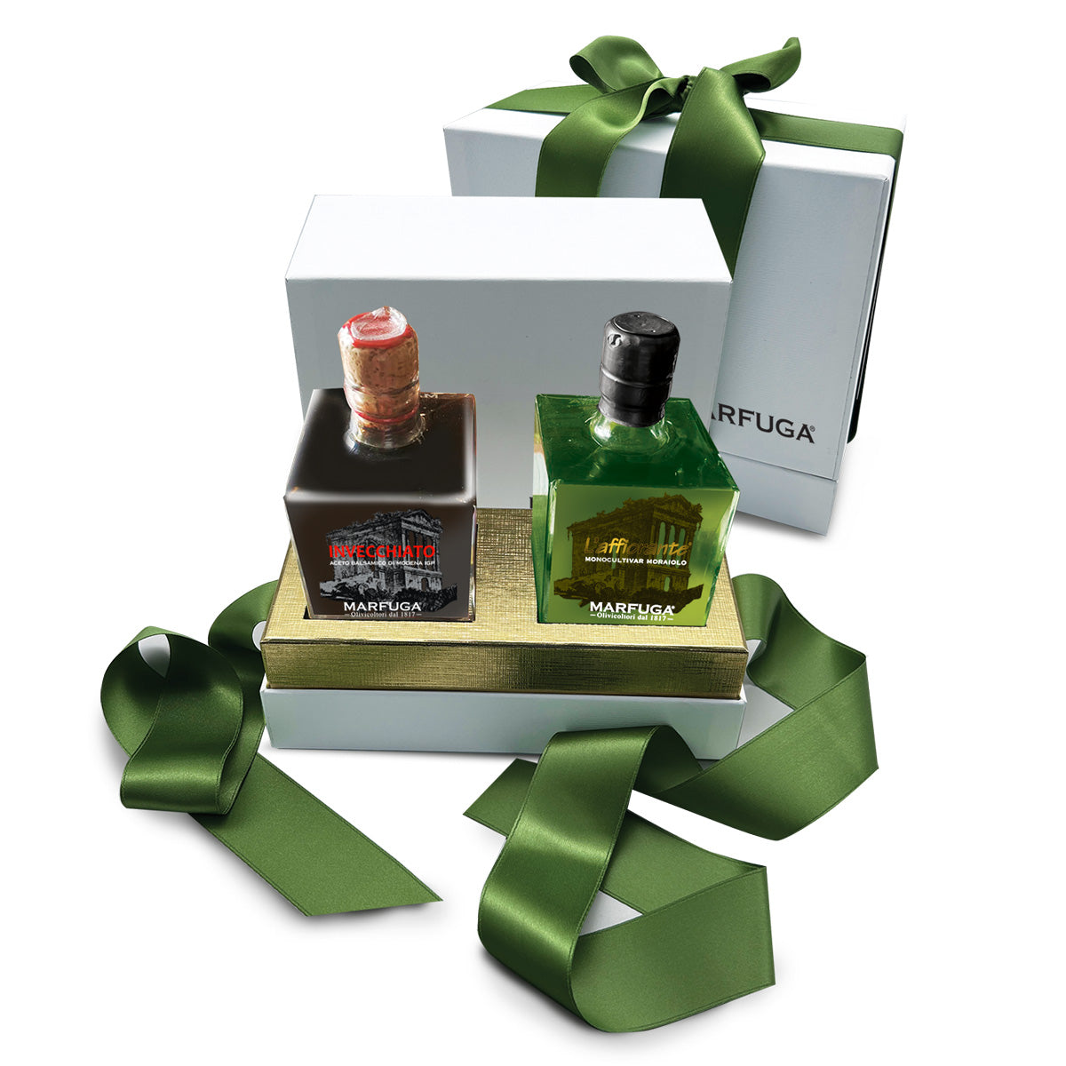 Luxury Gift Box Cubo 0,250 n.2 bottiglie - Marfuga