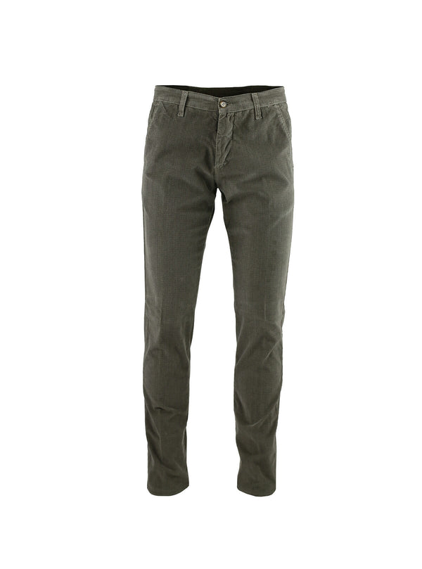 MICRO CHECK PATTERN PANTS