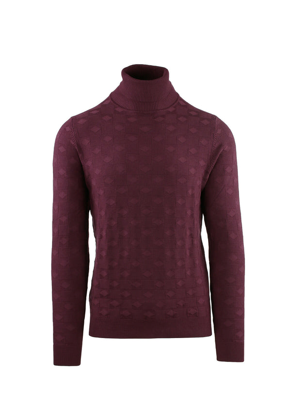 CYCLIST CHECK AND DIAMOND PATTERN