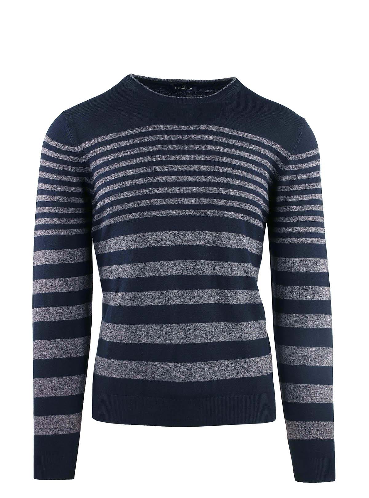 COLLO A RONDO LARGHE E PICCOLE STRISCE